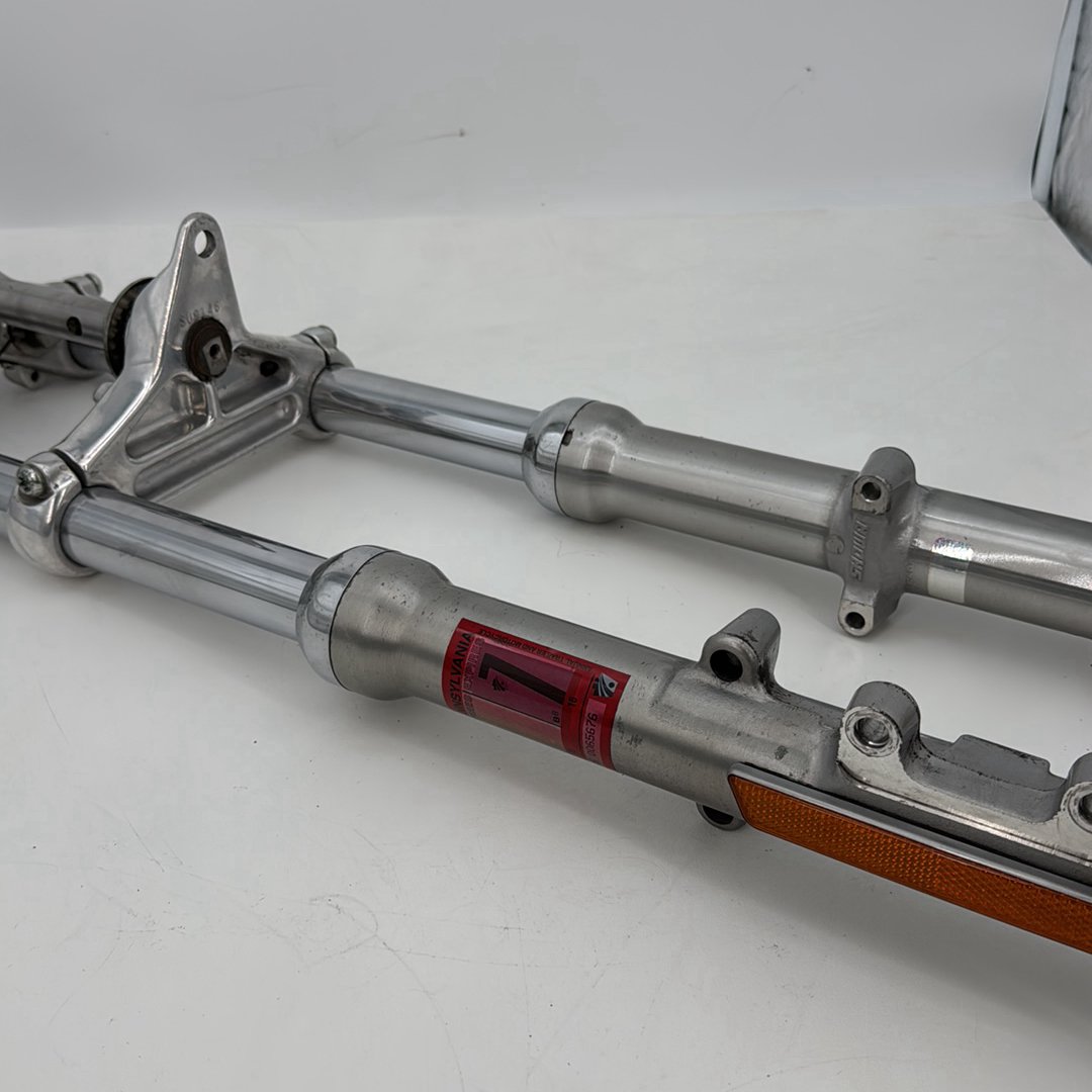 1991 - 2003 Harley-Davidson Sportster Base 1200 Front Triple Tree Set & LH RH Fork Legs Sliders  	45901-00