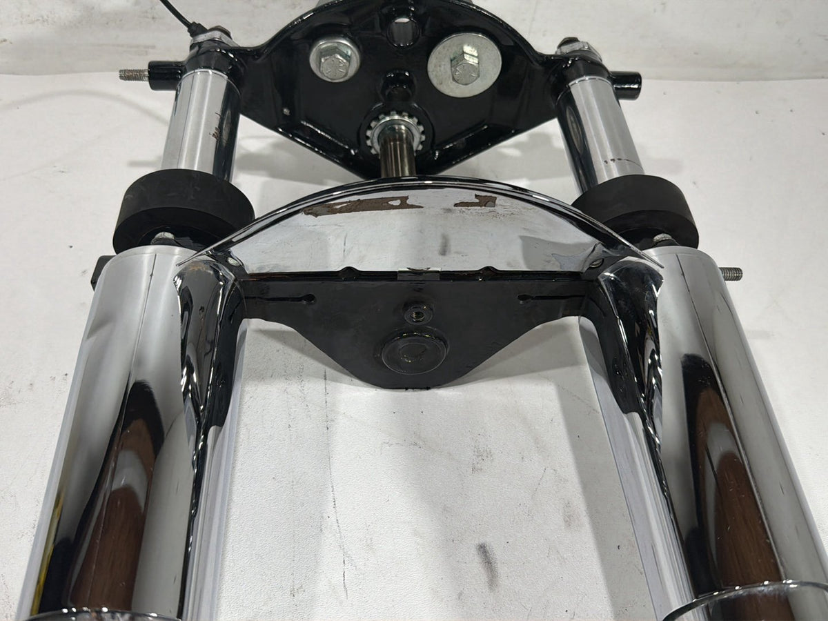 1997 Harley Road King Touring Front Triple Tree Set & LH RH Fork Legs Sliders