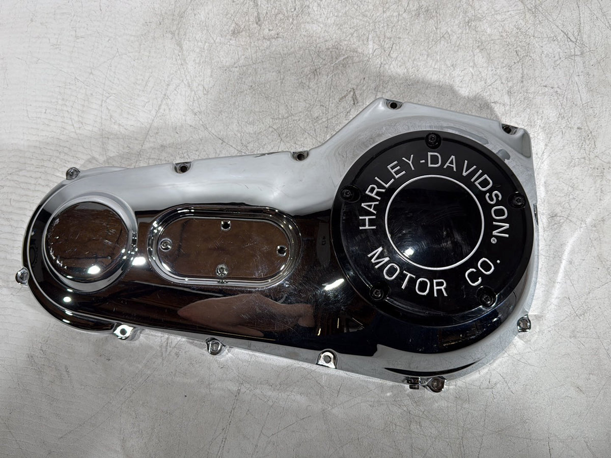 2003 Harley Softail Deuce FXSTD OEM Outer Primary Clutch Cover