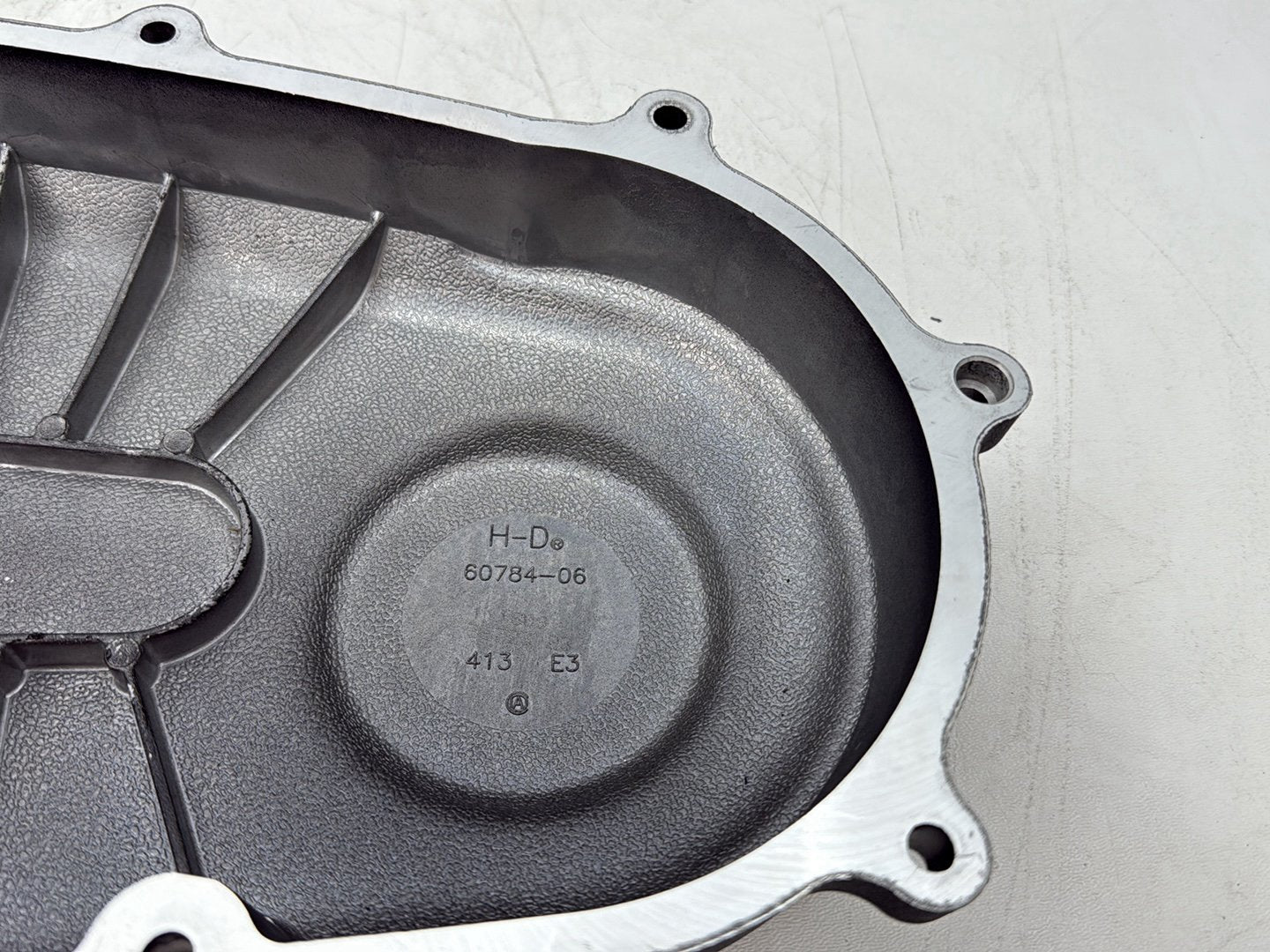 2010 Harley Dyna Fat Bob FXDF OEM Outer Primary Clutch Cover
