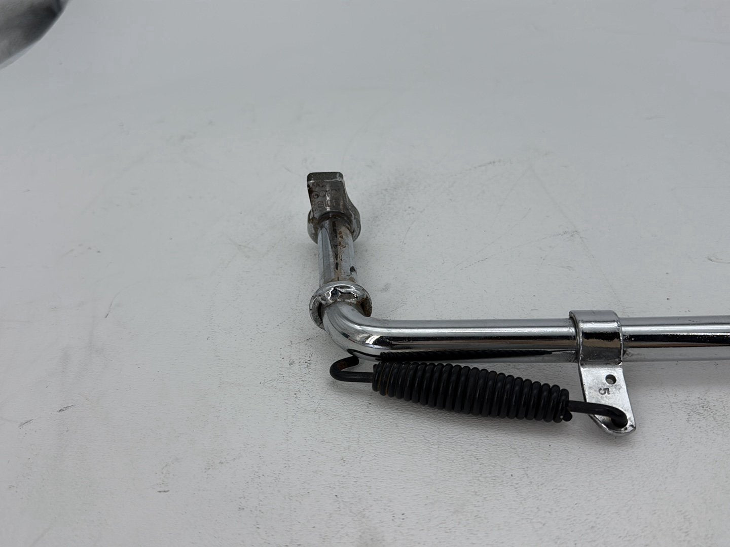2004 Harley Softail FLSTC Heritage Classic OEM Left Side Jiffy Kick Stand & Spring