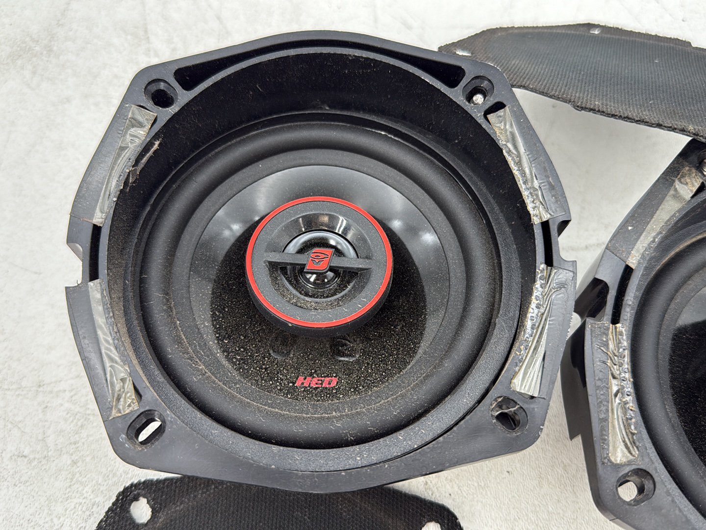 1999 - 2006 Harley-Davidson Touring Electra Glide Ultra Left Right Sound Audio Speakers Cerwin-Vega H752