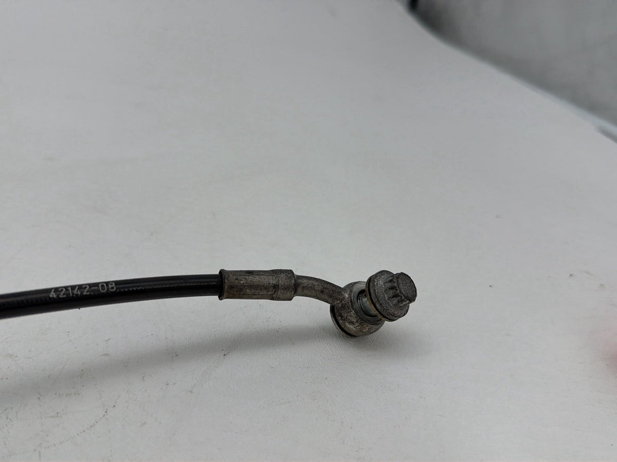 2009 Harley Dyna Street Bob FXDB OEM Rear Brake Hose Line Pipe