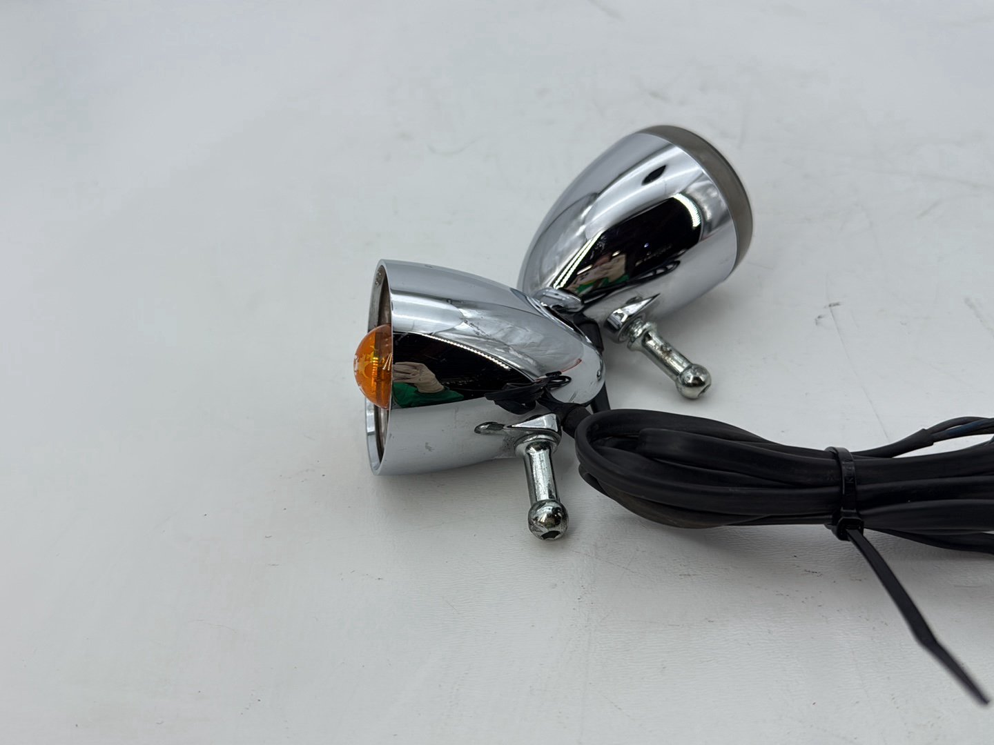 2009 Harley Sportster XL1200C 1200 Custom OEM Front Left Right Turn Signal Indicators