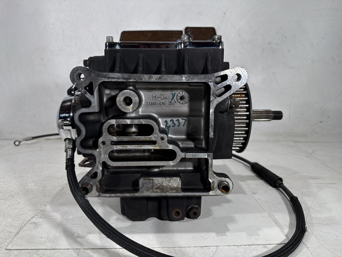 11 Harley Electra Glide Touring Police 6 Speed Transmission Gearbox 28K CRACKED