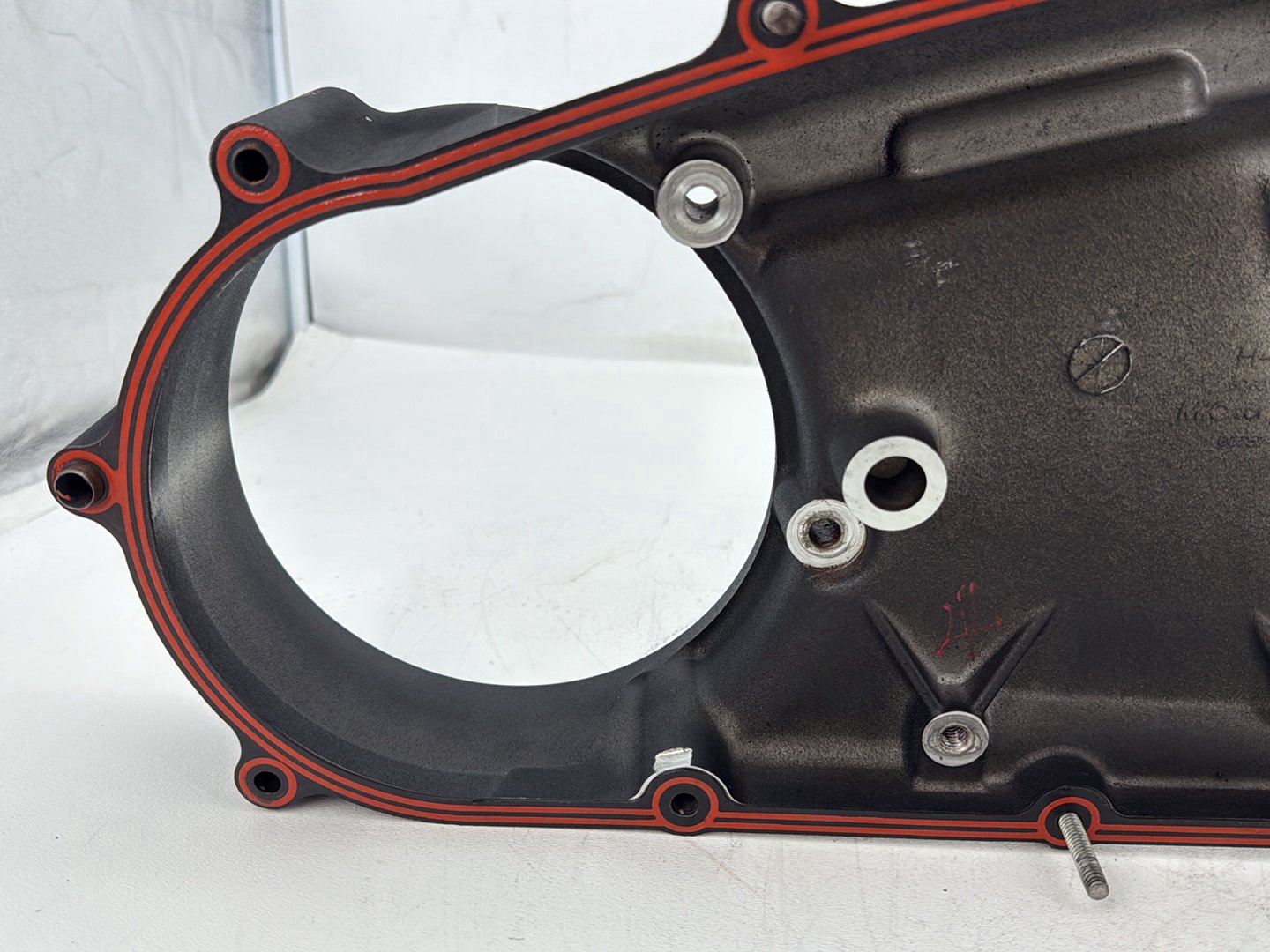 2006 Harley Dyna FXDWGI Wide Glide OEM Inner Primary Clutch Cover