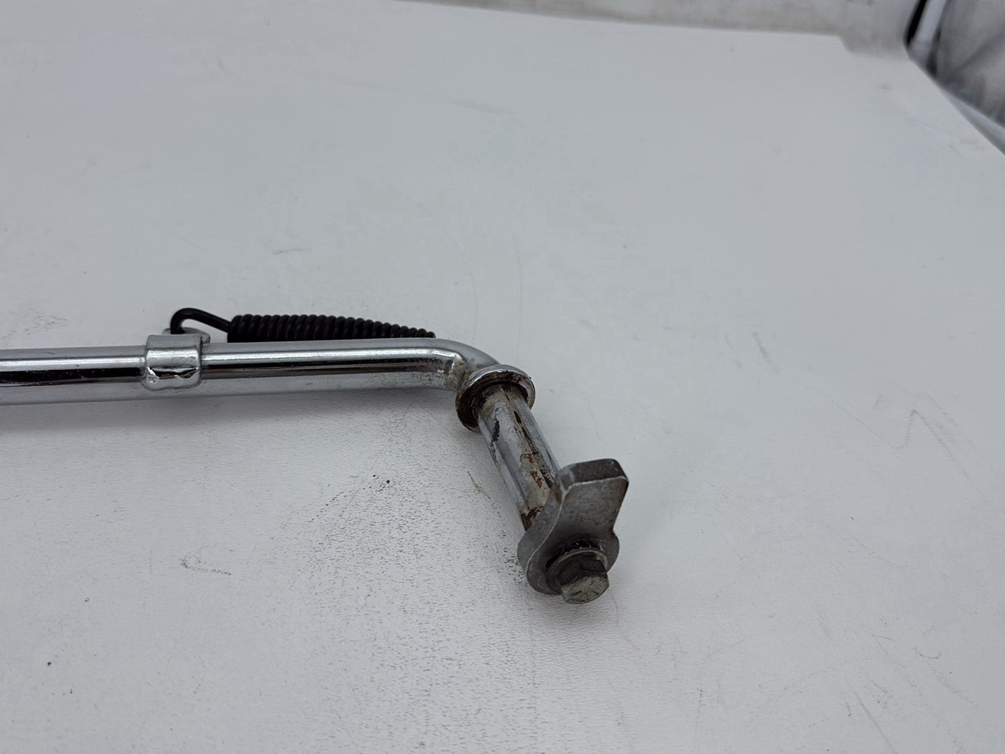 2004 Harley Softail FLSTC Heritage Classic OEM Left Side Jiffy Kick Stand & Spring