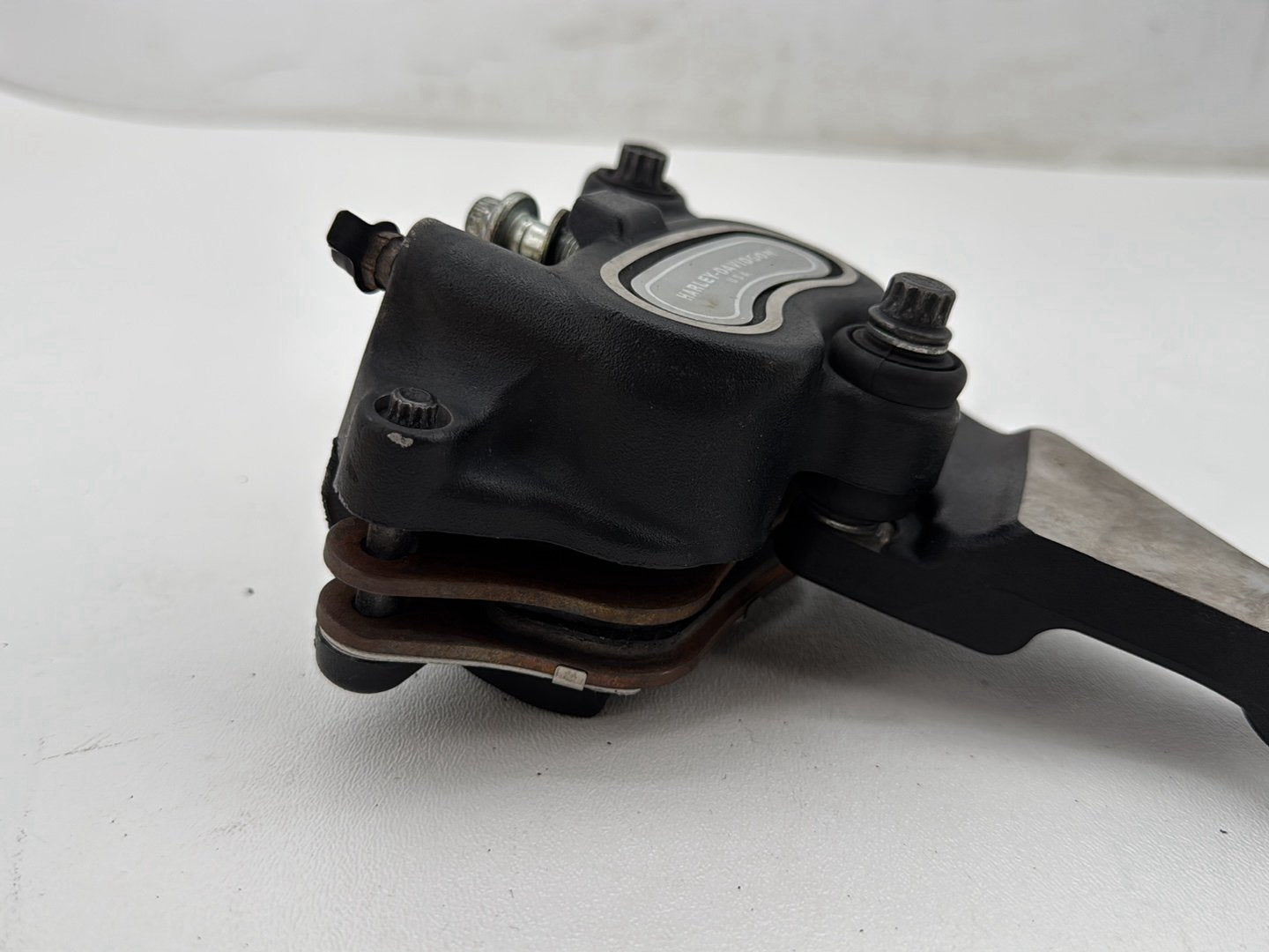 2008 Harley Softail Deluxe FLSTN OEM Rear Back Brake Caliper w/ Bracket