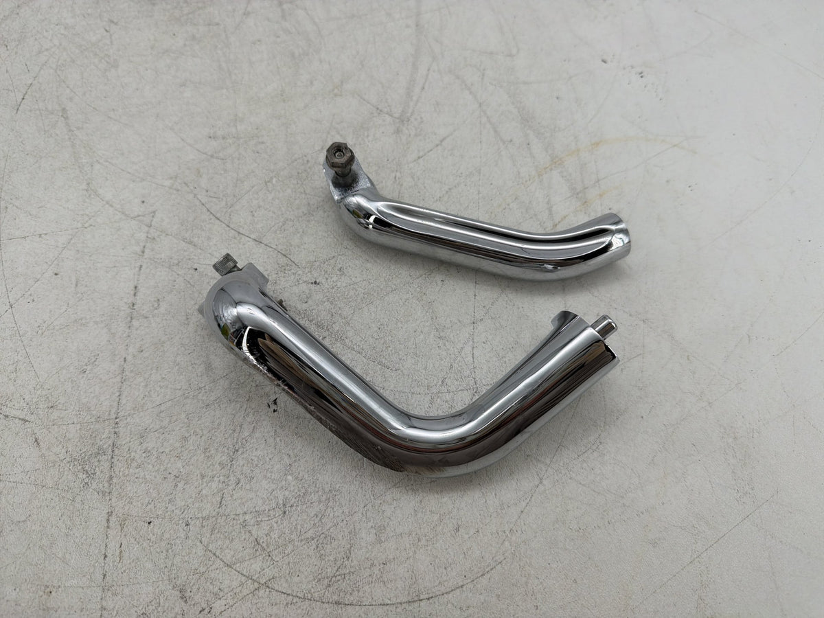 09 Harley Electra Touring CVO Left Right Foot Rest Peg Support Bracket SCRATCHED