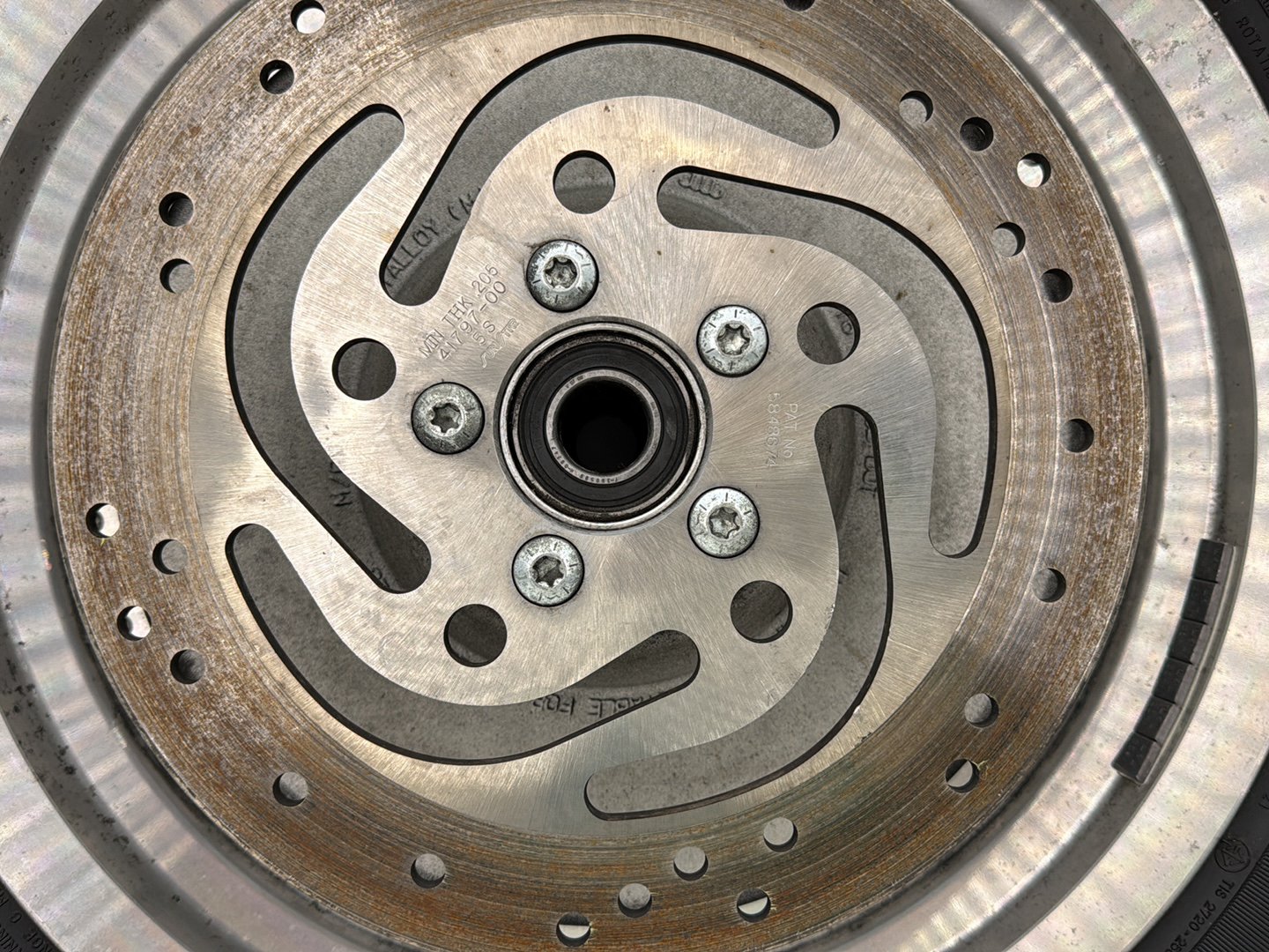 2006 Harley Sportster XL883C 883 Custom OEM Rear Wheel Rim Tire