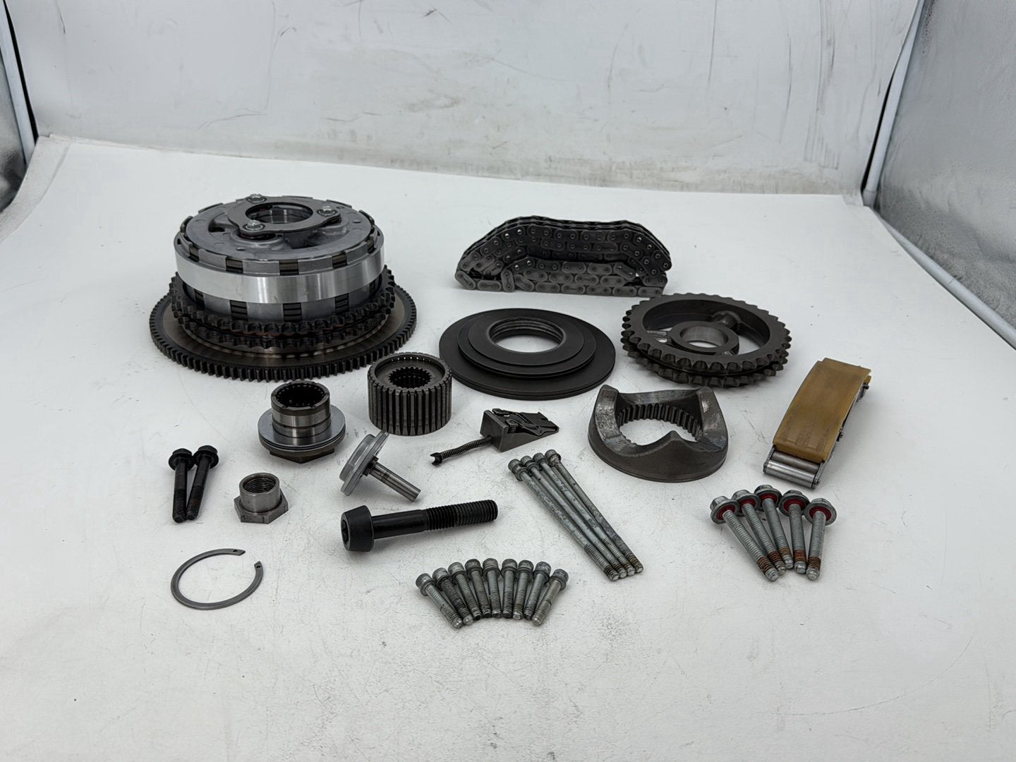 2014 Harley Electra Glide Touring CVO Screamin Eagle OEM Clutch Basket Chain Tensioner Kit