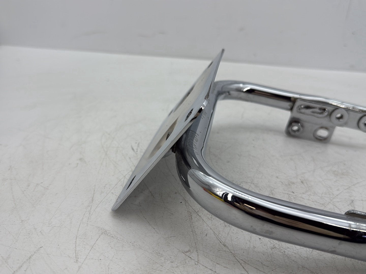2007 Harley Touring FLHTCU Electra Glide Ultra OEM Rear License Plate Support Bar Holder
