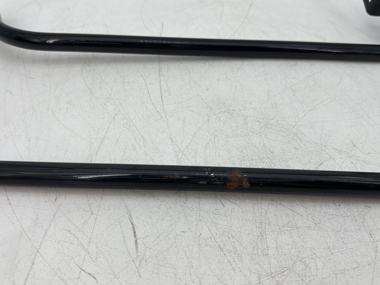 2014 Harley Street Glide Touring OEM Rear Left Right Saddlebag Guard Rails Bar