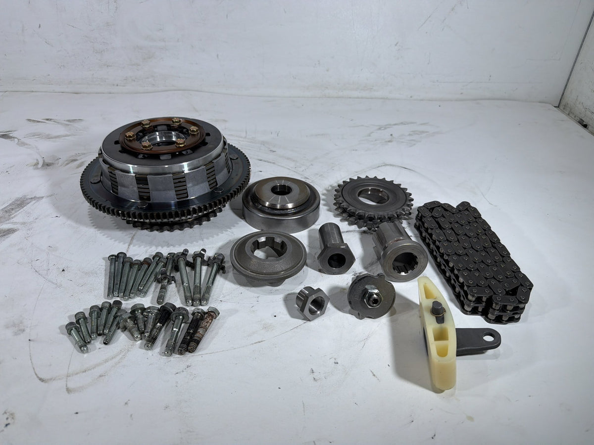 2001 Harley Softail Deuce FXSTD OEM Clutch Basket Chain Tensioner Kit