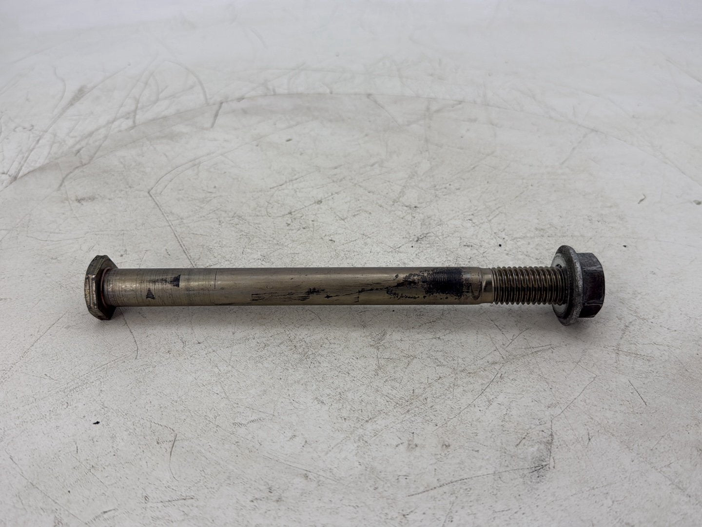 2015 Harley Dyna Low Rider FXDL OEM Rear Fork Swingarm Pivot Bolt Shaft