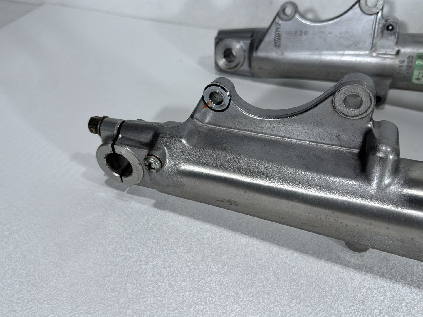 1998 Harley Road King Touring FLHRCI Classic OEM Front Triple Tree Set & LH RH Fork Legs Sliders