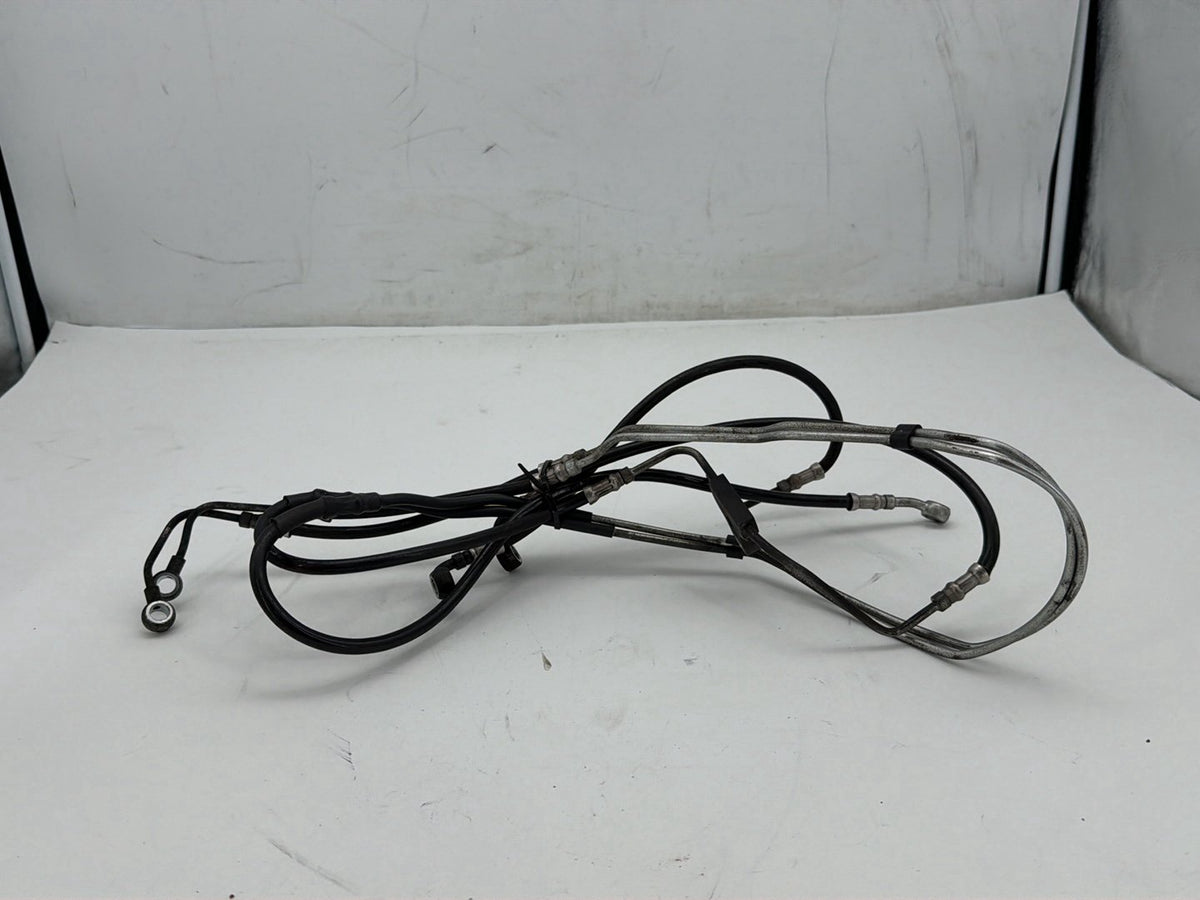2008 Harley Electra Glide Ultra FLHTCU Front Brake Hose Line Pipe ABS OEM
