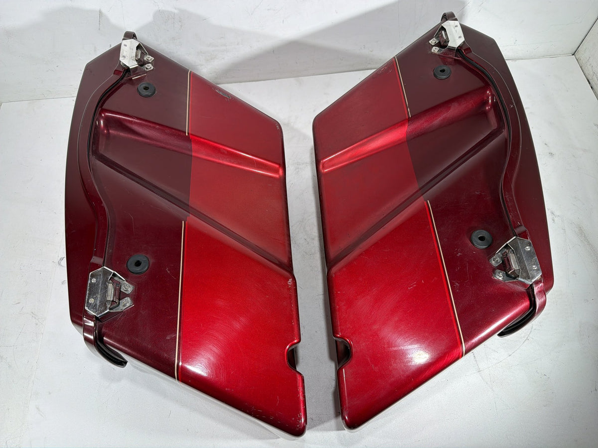 2008 Harley Electra Glide Touring Ultra OEM Left Right Saddlebags Luggage NOKey