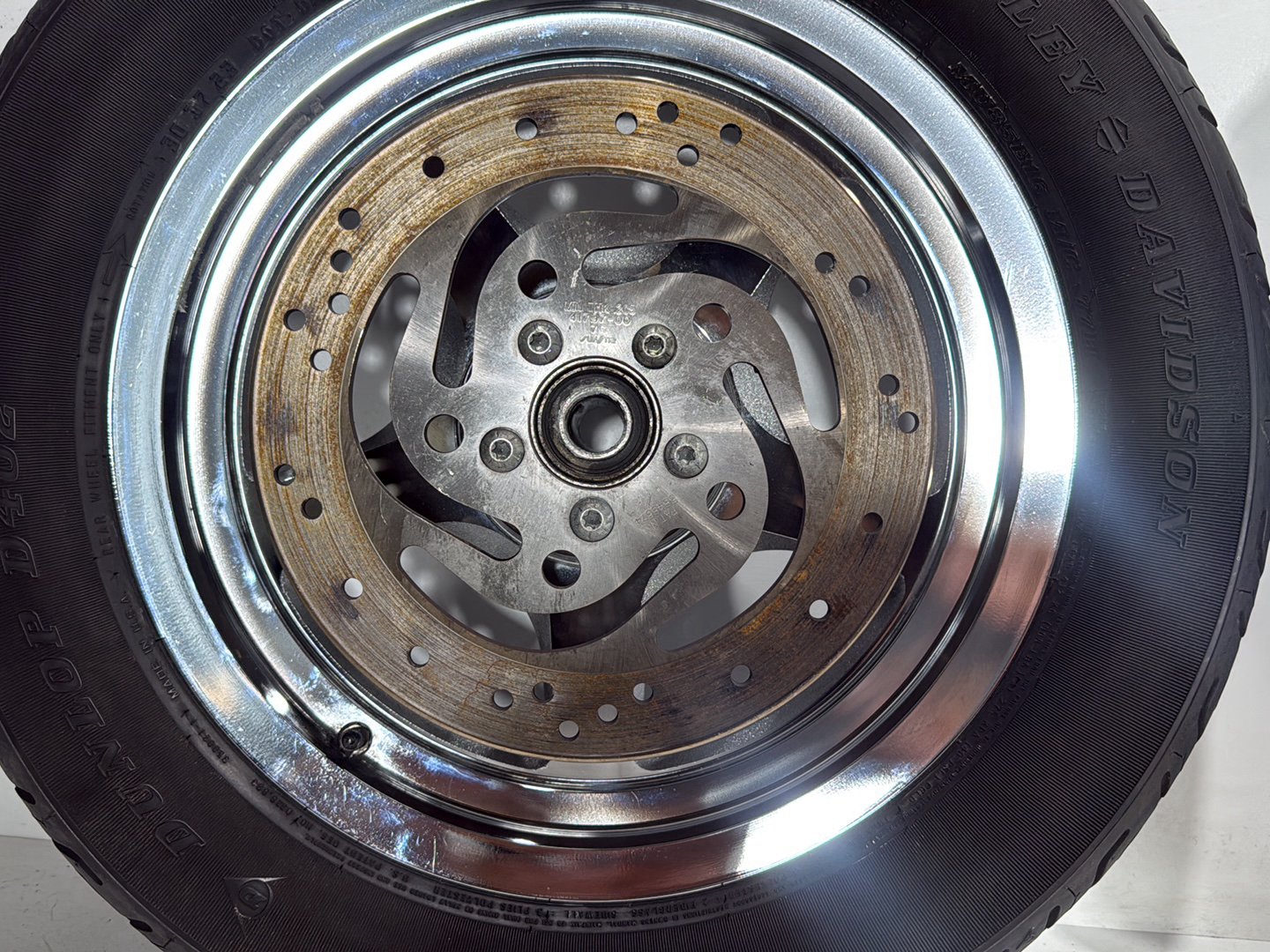 2007 Harley Electra Glide Touring FLHTCUI OEM Front & Rear Wheel Rim Tire 16"