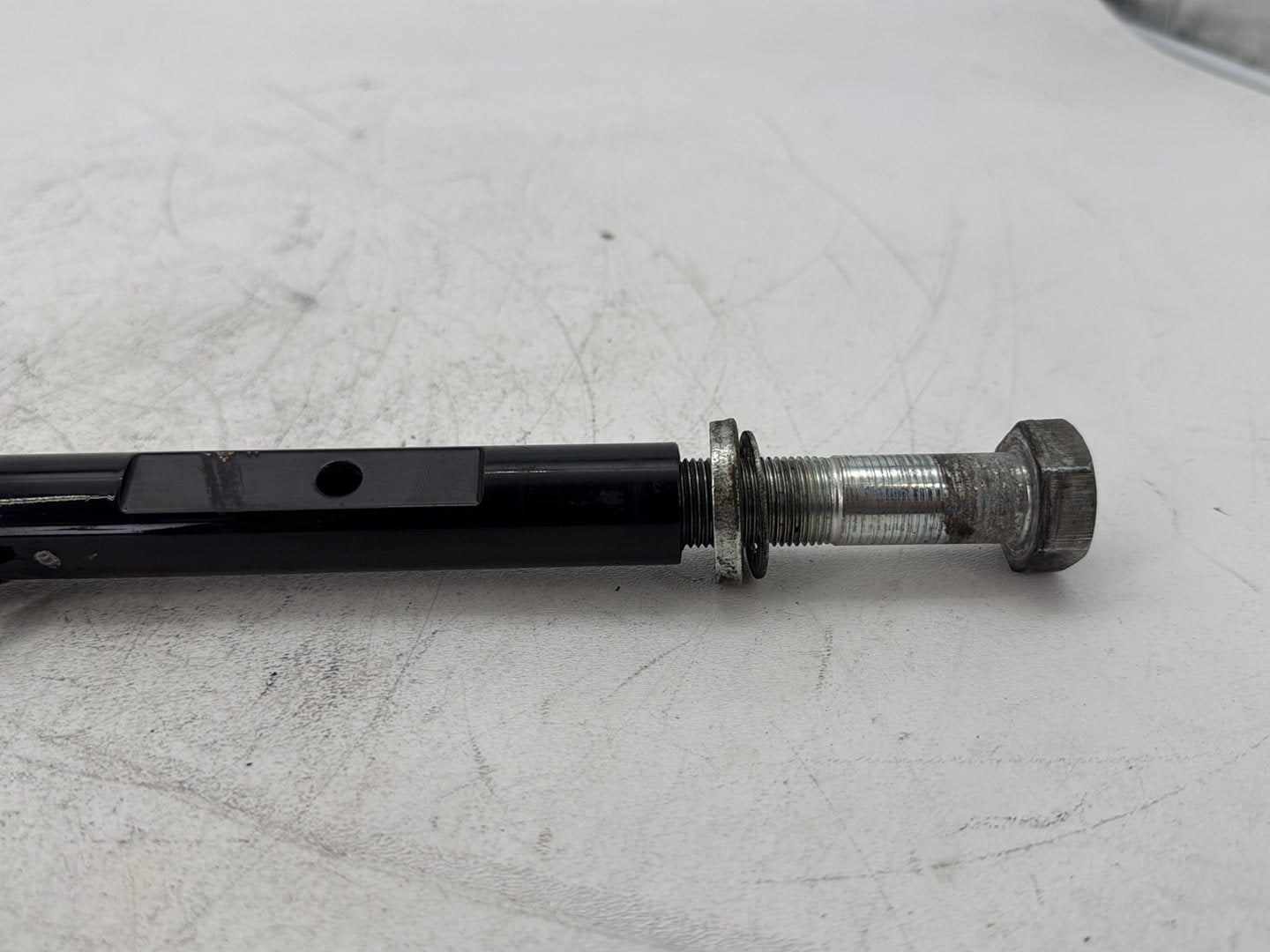 1997 Harley Softail Fat Boy FLSTF OEM Rear Fork Swingarm Pivot Bolt Shaft