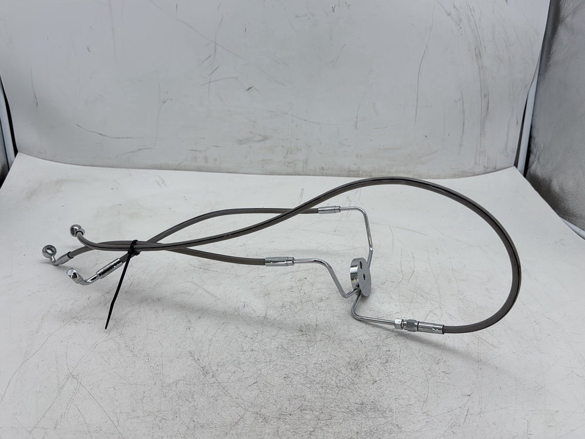 2007 Harley Road King Touring FLHR OEM Front Brake Hose Line Pipe