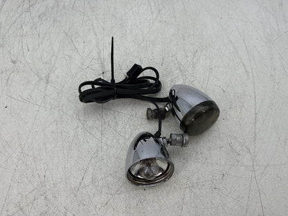 2012 Harley Dyna Super Glide Custom FXDCI OEM Front Left Right Turn Signal Indicators