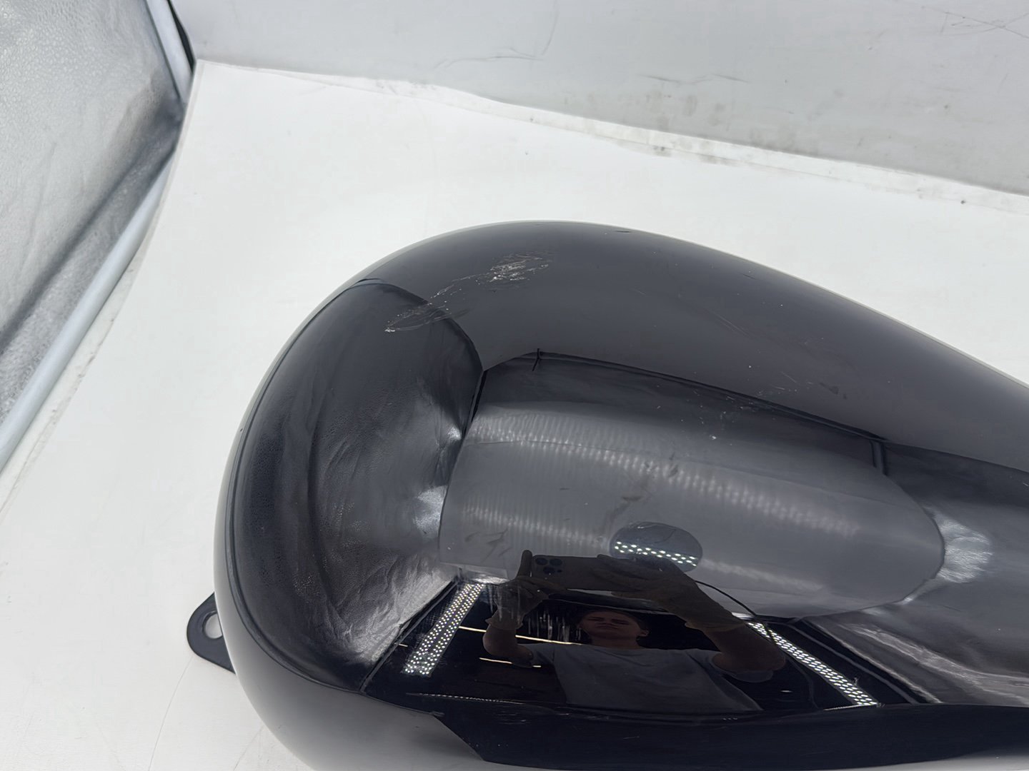 2011 Harley Electra Glide Ultra FLHTK OEM Stretched Fuel Gas Tank Cover Panel