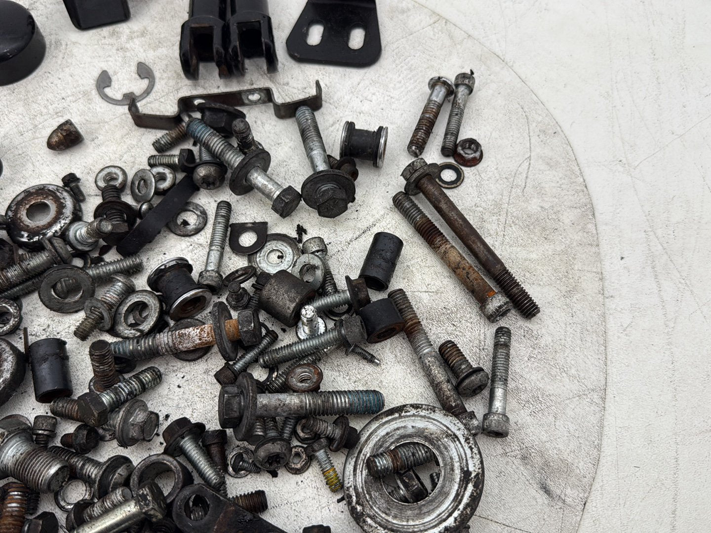 2011 Harley Softail FLSTFB Fat Boy OEM Hardware Bolts Nuts & Brackets