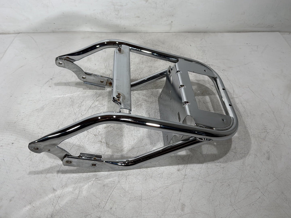 2012 Harley Electra Glide Touring Ultra OEM Rear Back Luggage Rack Storage Baggage Bar