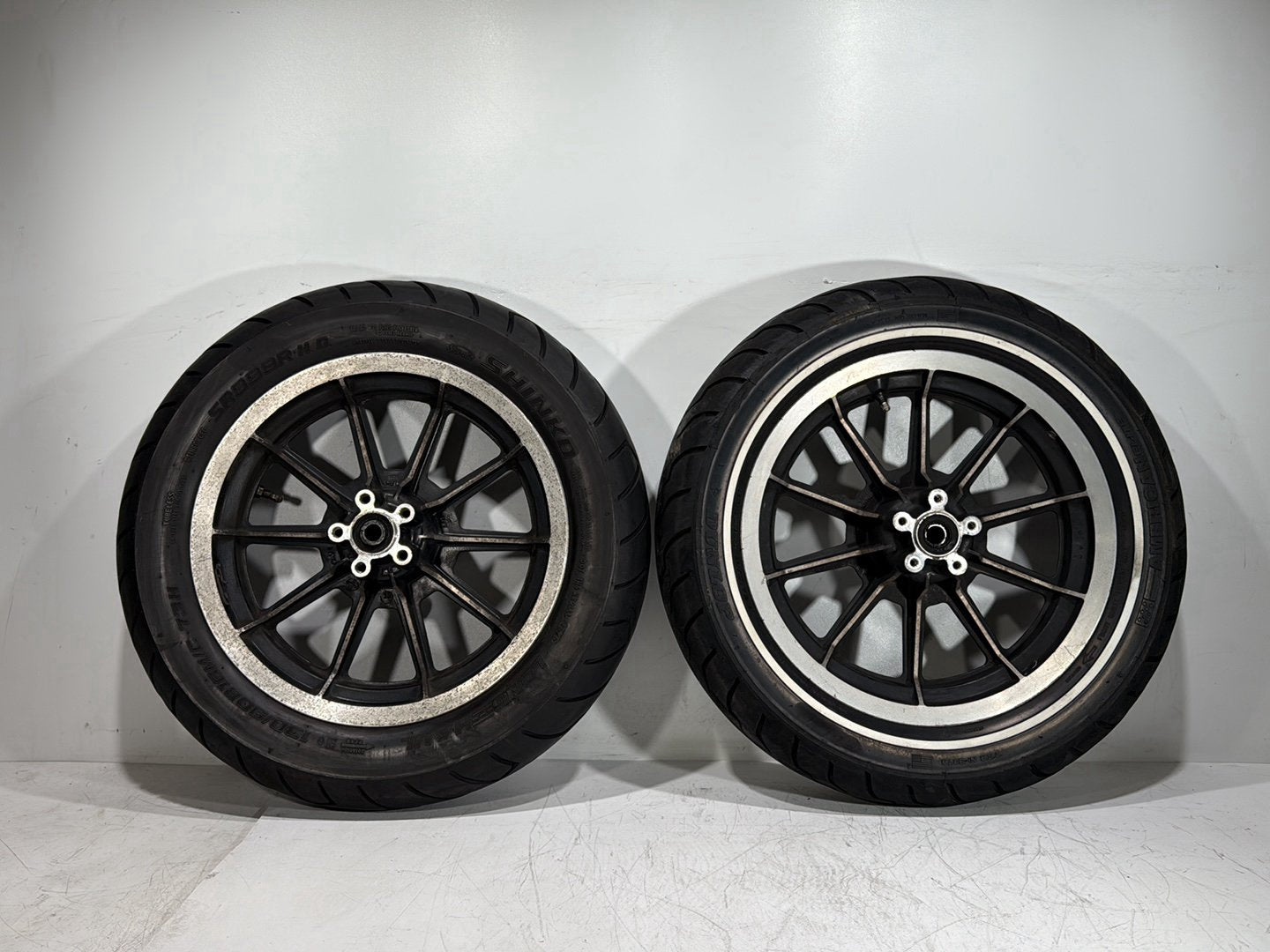 1995 Harley Road King Touring FLHR OEM Front & Rear Wheel Rim Tire