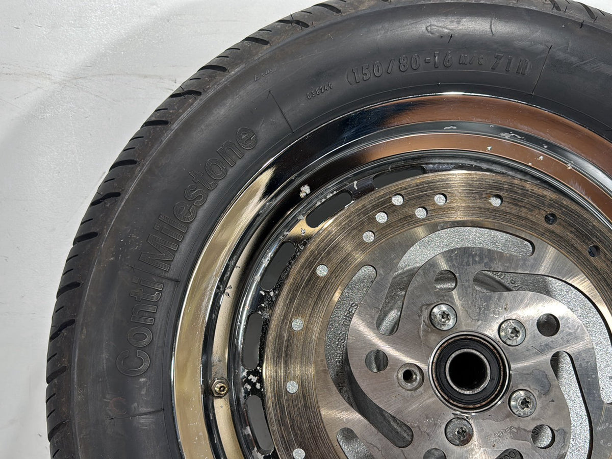 2006 Harley Sportster 1200 Custom XL1200C OEM Rear Wheel Rim Tire 43335-05 16"