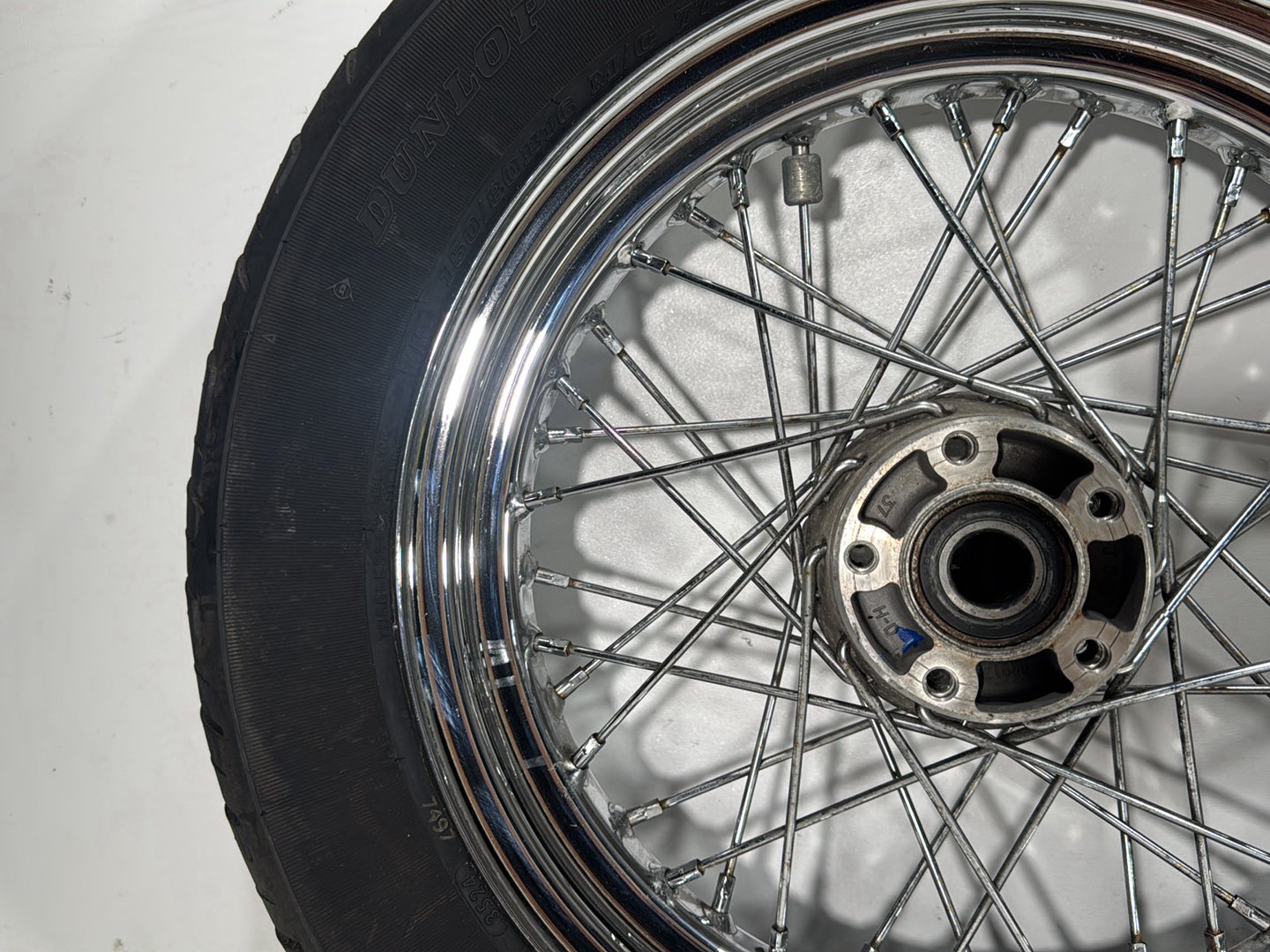 2013 Harley Heritage Softail Classic FLSTC OEM Front Rear Wheel Rim Tire Spoked