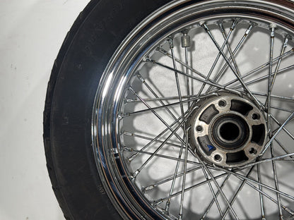 2013 Harley Heritage Softail Classic FLSTC OEM Front Rear Wheel Rim Tire Spoked