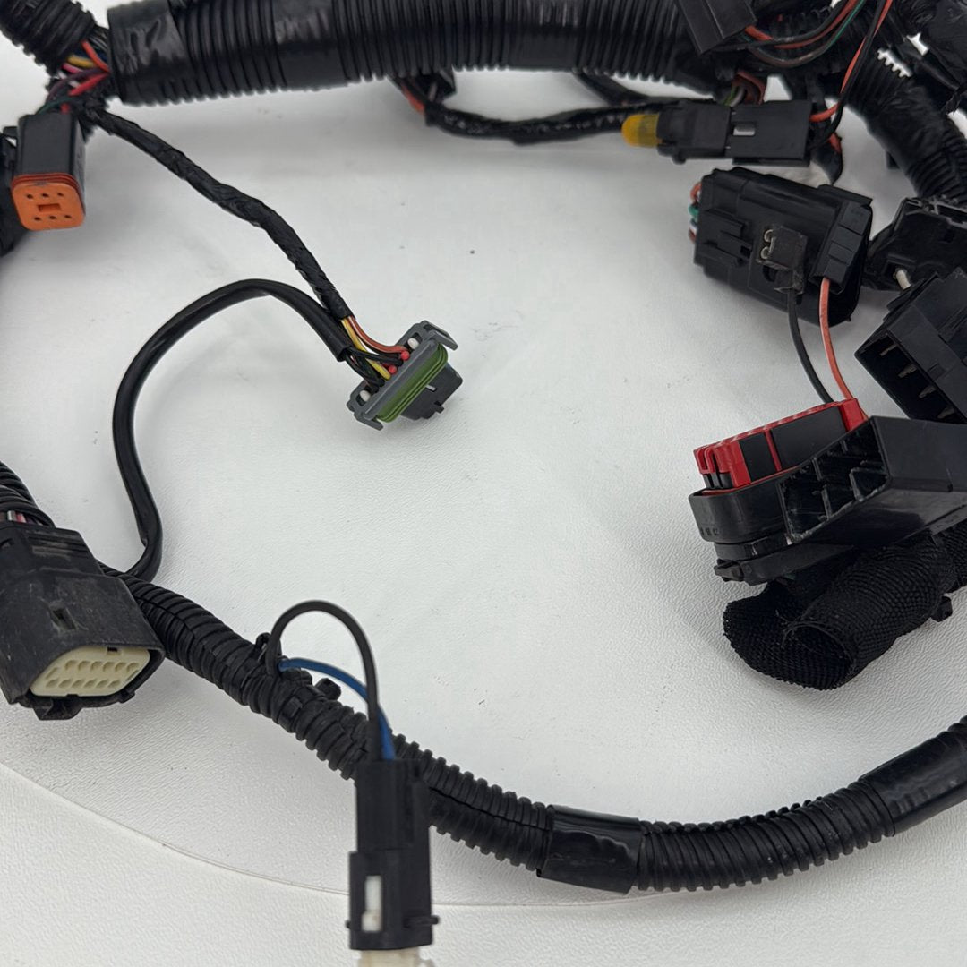 2007 - 2012 Harley-Davidson Touring Street Glide Front Sub Wiring Harness Loom Interconnect 70232-07