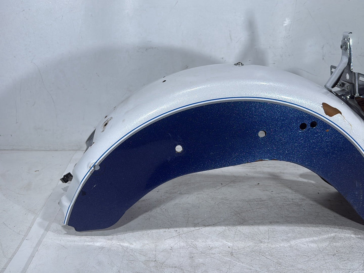 2015 Harley Softail Deluxe FLSTN OEM Rear Wheel Fender & Turn Signals Bar