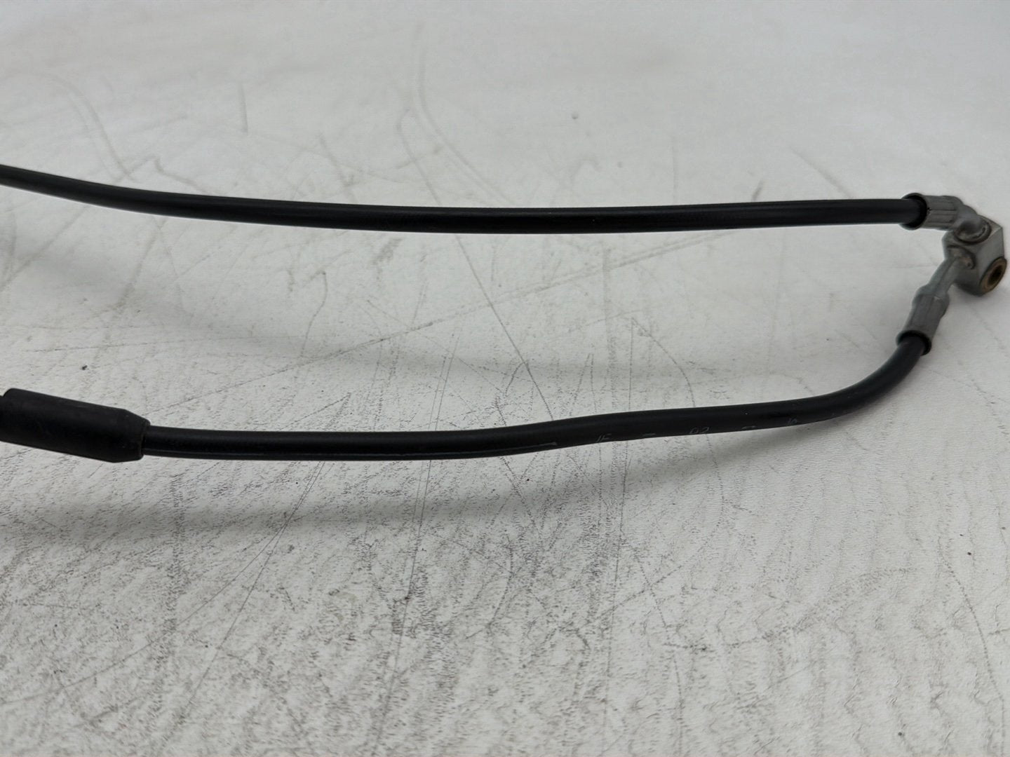 2011 Harley Heritage Softail Classic FLSTC OEM Rear Brake Hose Line Pipe NON-abs
