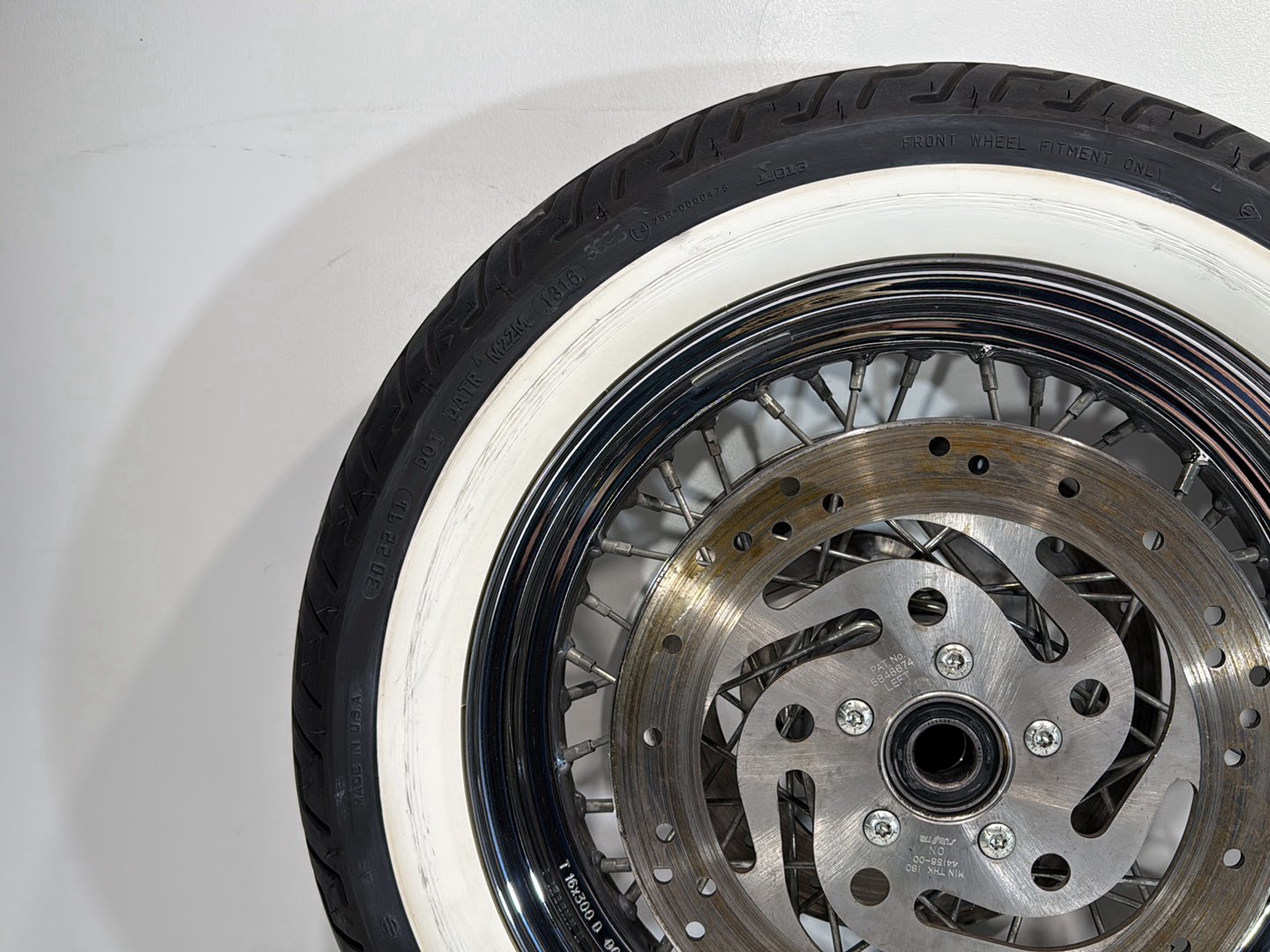 1999 - 2006 Harley-Davidson Touring Electra Glide Classic Front Rear Wheel Rim Tire Spoked 40975-05A