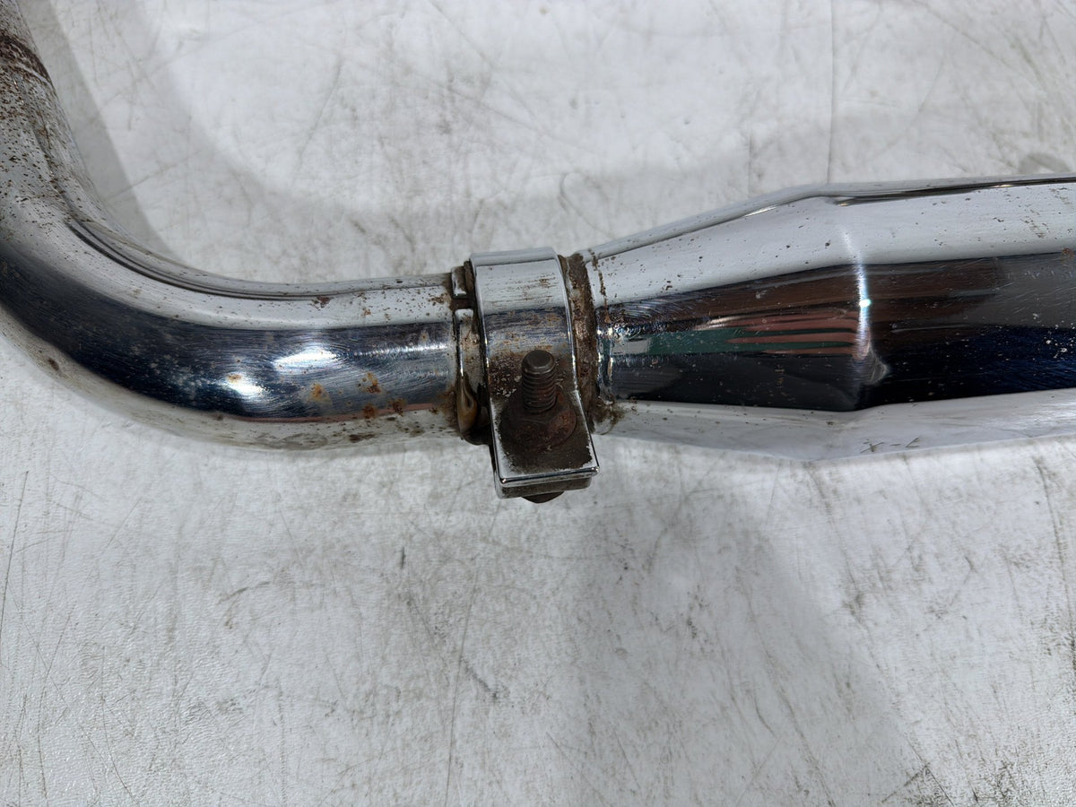 1991 Harley Sportster 883 Deluxe XLH883 OEM Exhaust Header Pipes Muffler
