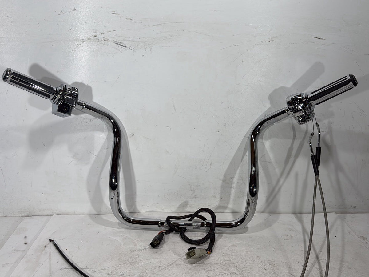 07 Harley Street Glide Touring FLHX OEM Handlebars Left Right Switches Controls
