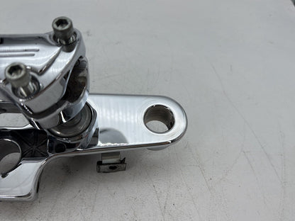 1997 Harley Softail Fat Boy FLSTF OEM Front Handlebar Riser Top Clamp Chrome