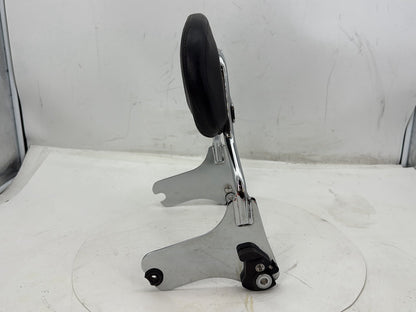 2007 Harley Street Glide Touring FLHX OEM Rear Sissy Bar w/ Backrest Cushion Pad