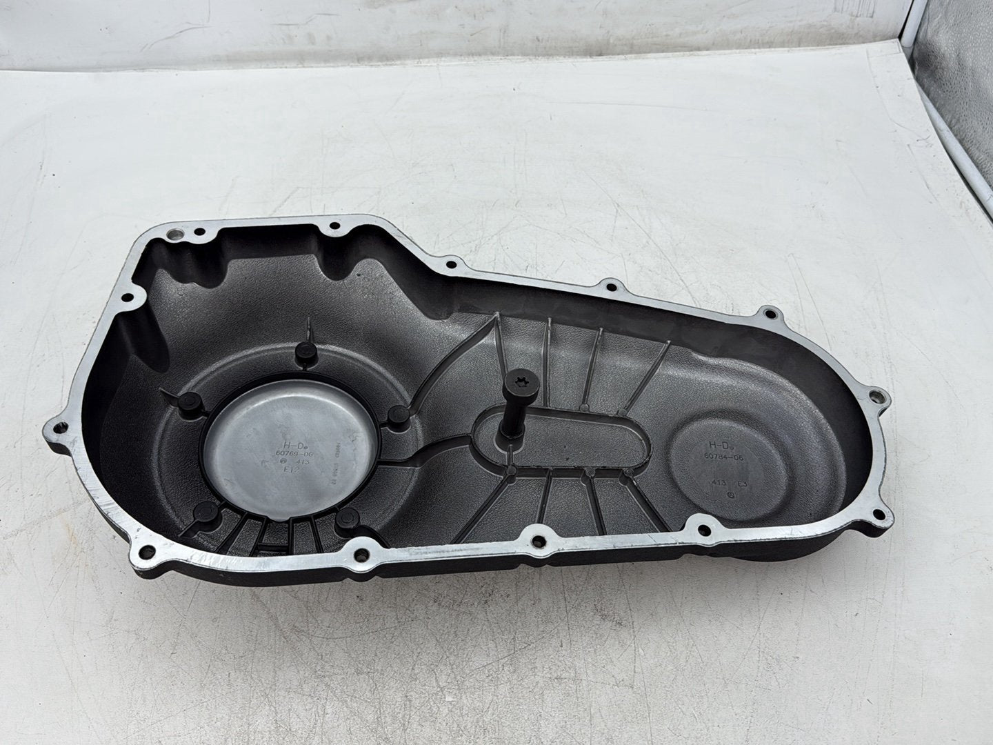 2010 Harley Dyna Fat Bob FXDF OEM Outer Primary Clutch Cover