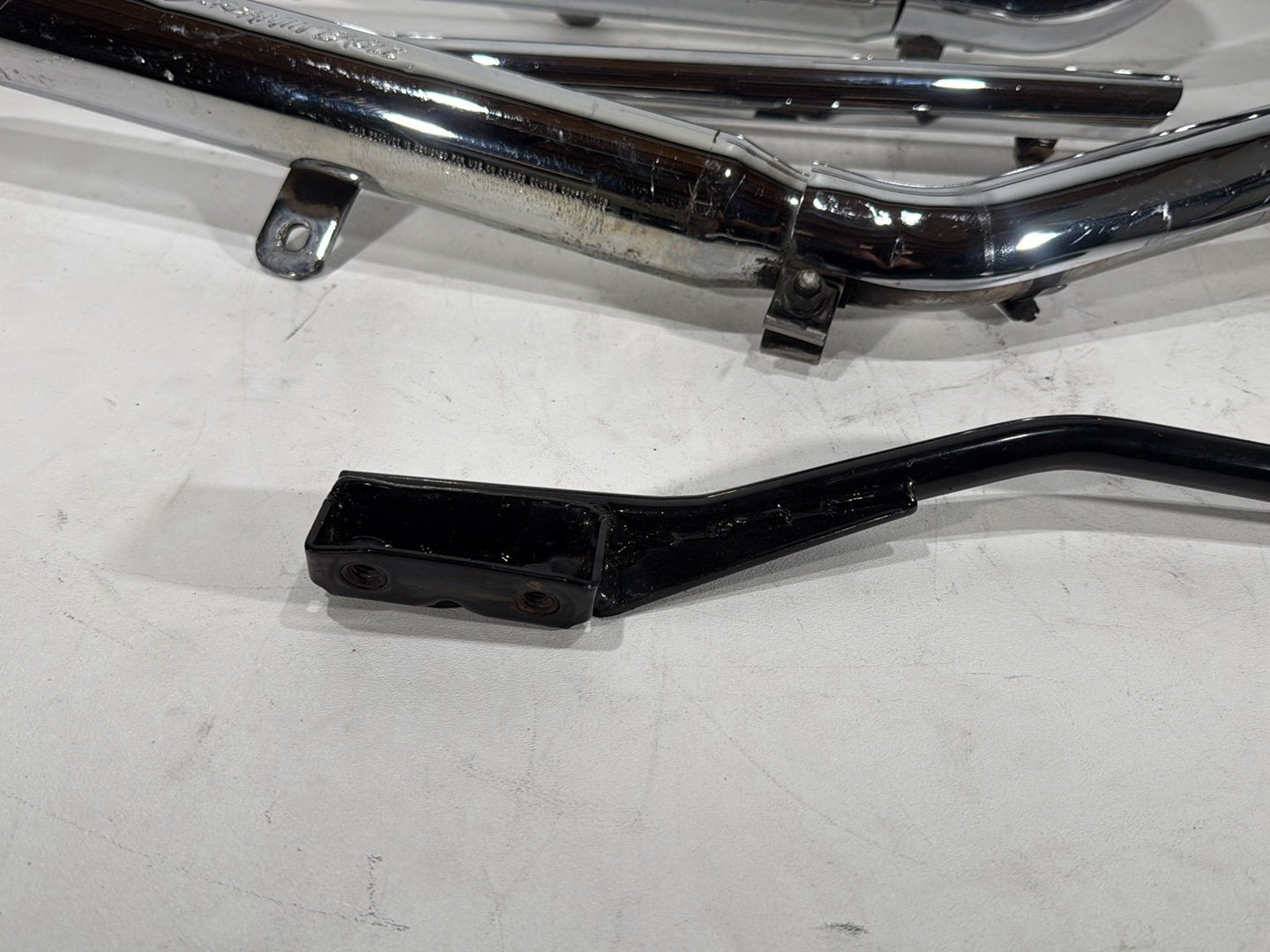2001 Harley Sportster 88 XLH883 Exhaust Header Muffler Pipes Screamin Eagle SCRATCHED