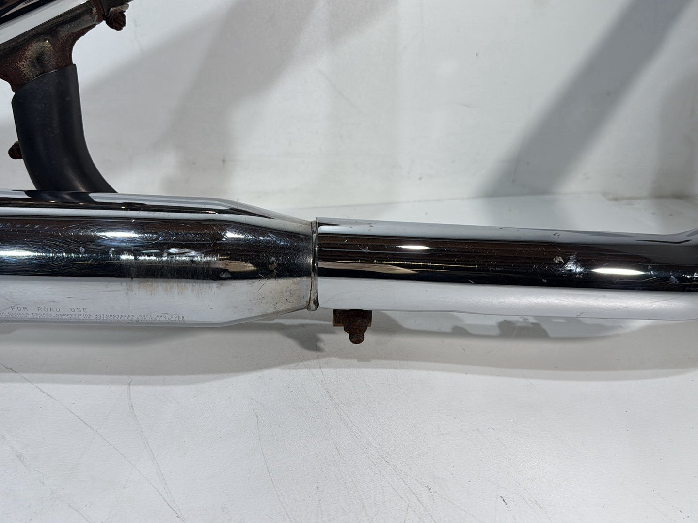 2005 Harley Dyna FXDWG Wide Glide OEM Exhaust Header Muffler Pipes Screamin Eagle