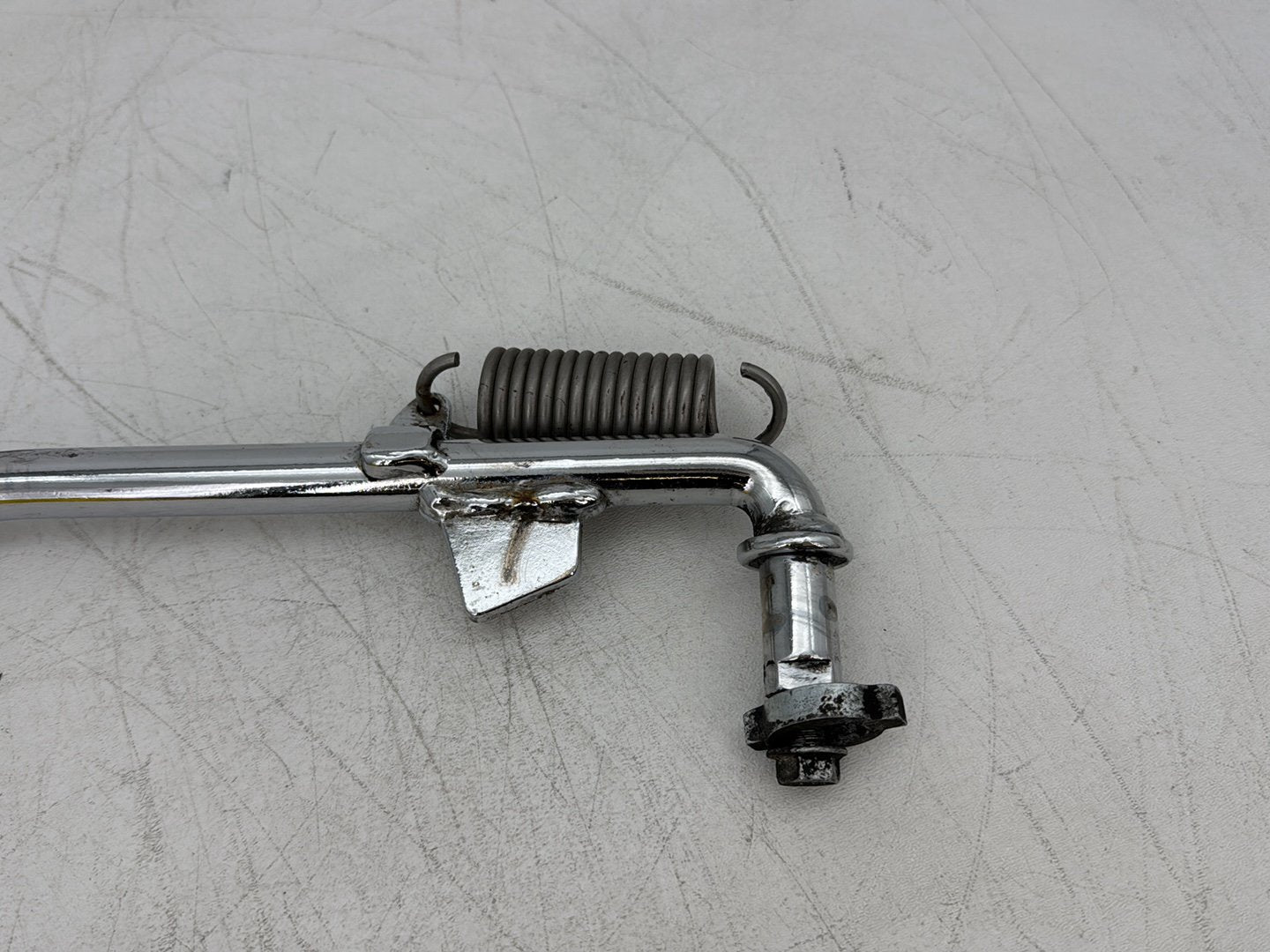 2010 Harley Dyna Fat Bob FXDF OEM Left Side Jiffy Kick Stand & Spring