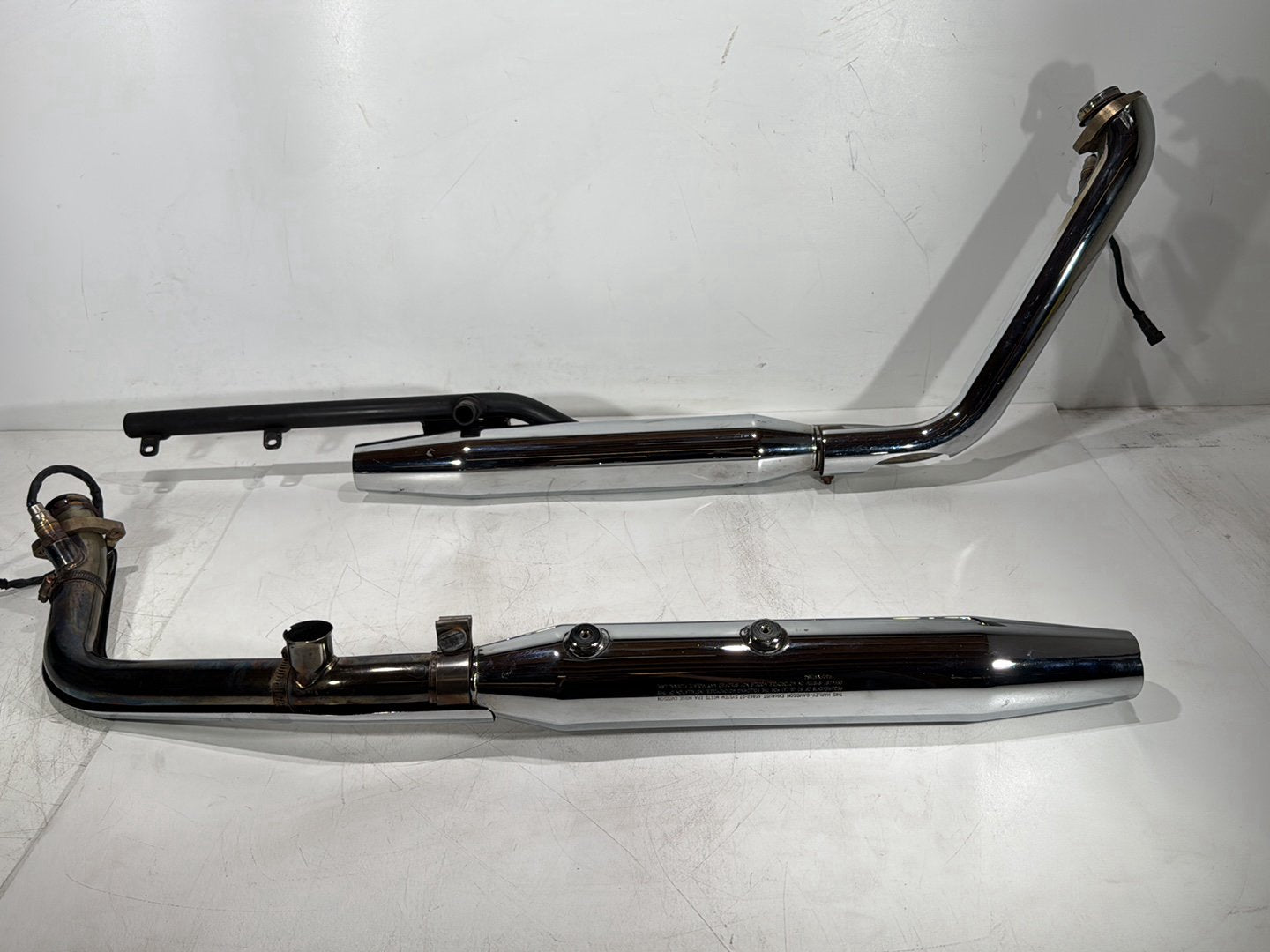 2007 Harley Softail Heritage Classic FLSTC OEM Exhaust Header Pipes Muffler