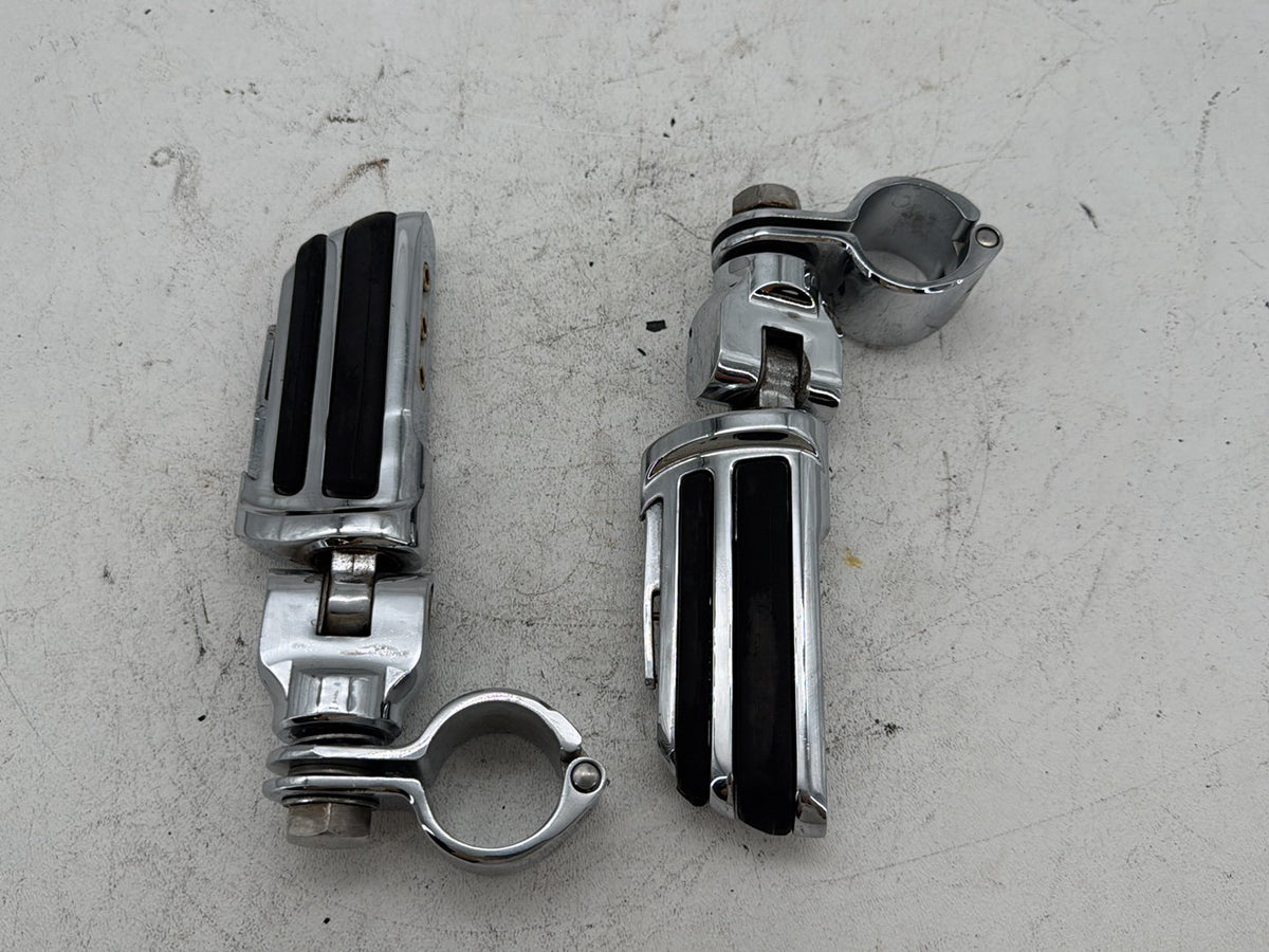 1997 Harley Road King Touring Police FLHPI OEM Front Right Left Highway Foot Pegs