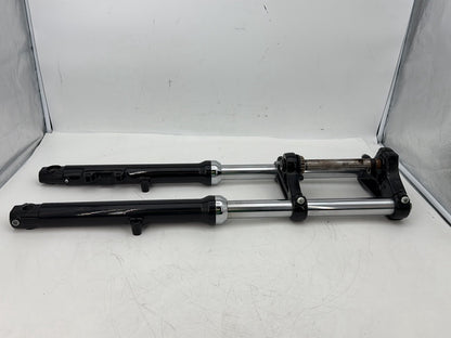 2004 - 2013 Harley-Davidson Sportster 1200 Custom Front Triple Tree Set & LH RH Fork Legs Sliders 46126-04