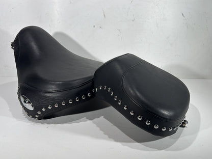 2004 Harley Softail FLSTC Heritage Classic OEM Passenger Rider Driver Seat Saddle