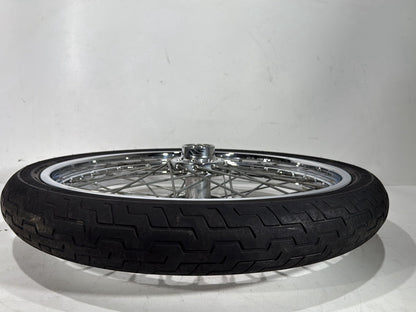 2000 Harley Dyna FXDWG Wide Glide OEM Front Wheel Rim Tire Spoked